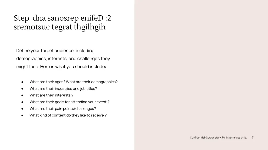 step sremotsuc tegrat thgilhgih