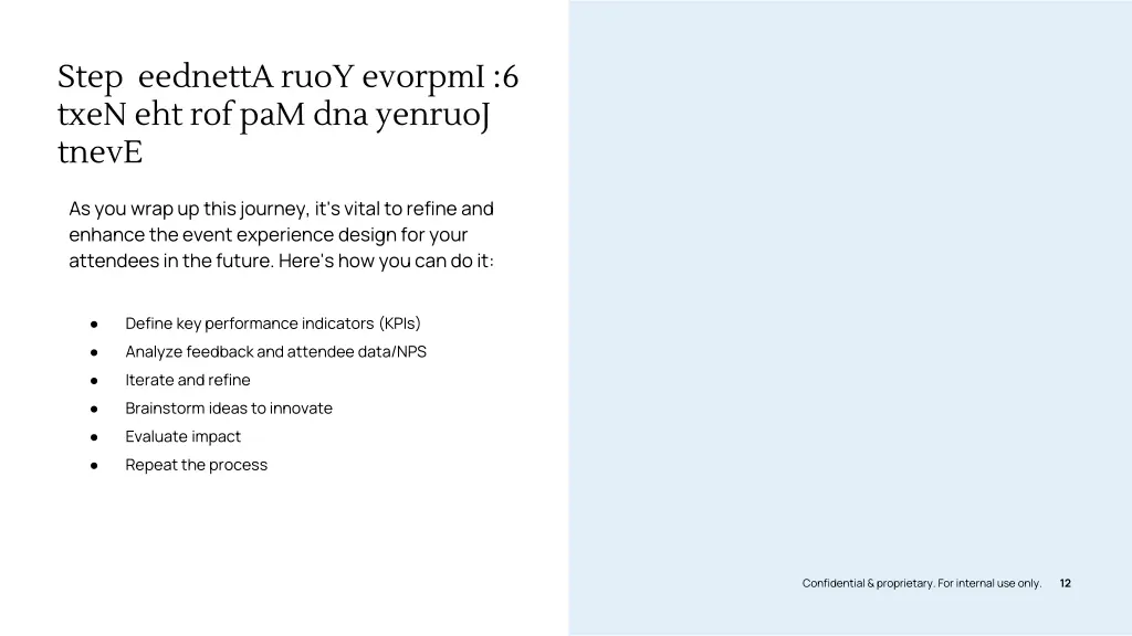 step txen eht rof pam dna yenruoj tneve
