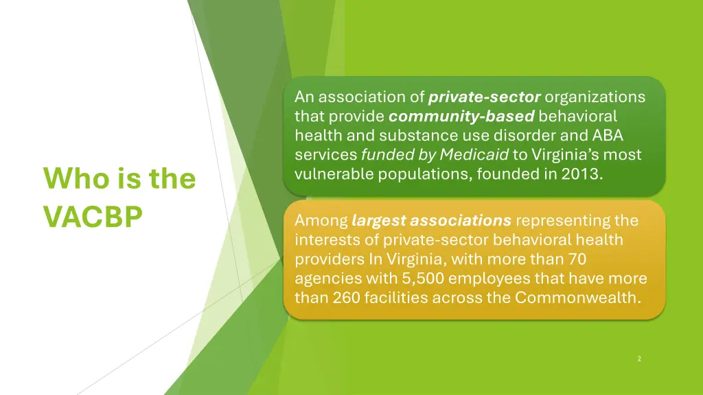 an association of private sector organizations