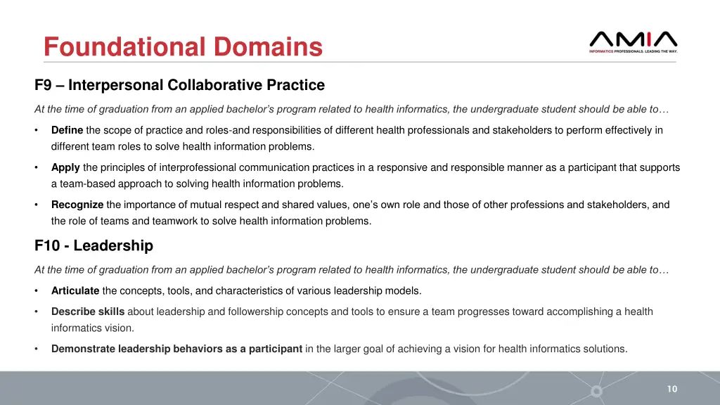 foundational domains 4