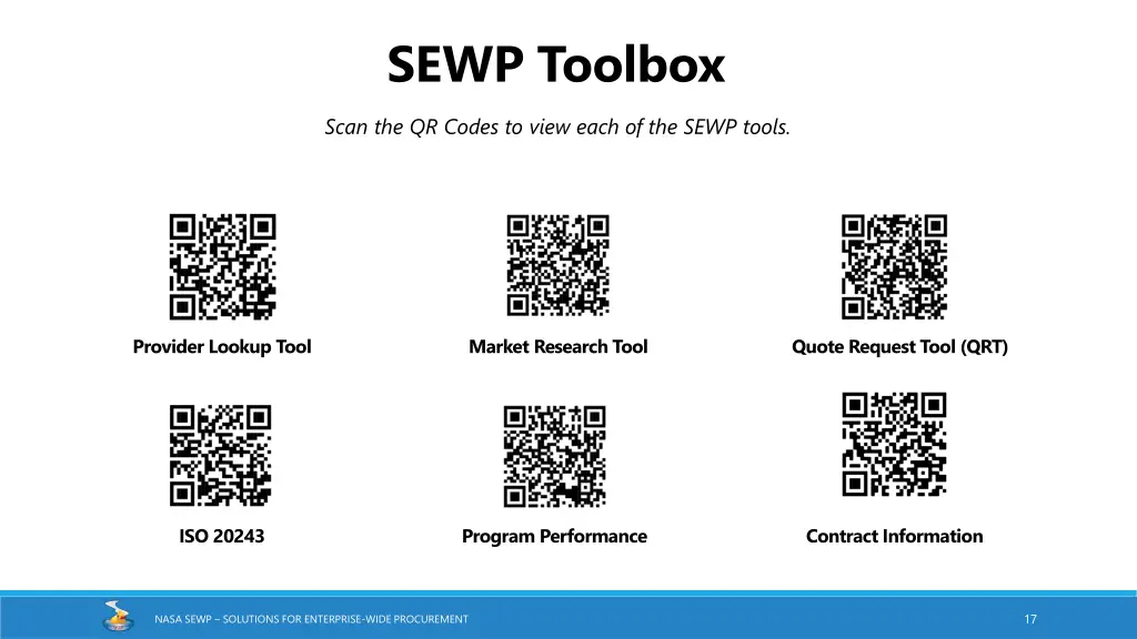sewp toolbox