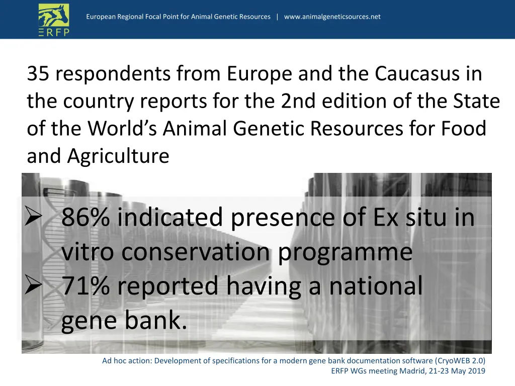 europeanregional focal point for animal genetic