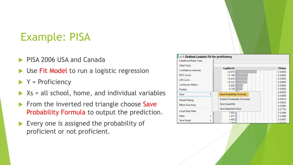example pisa