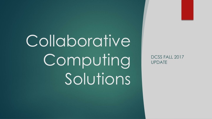 collaborative computing solutions