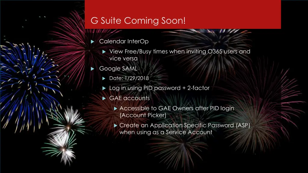 g suite coming soon