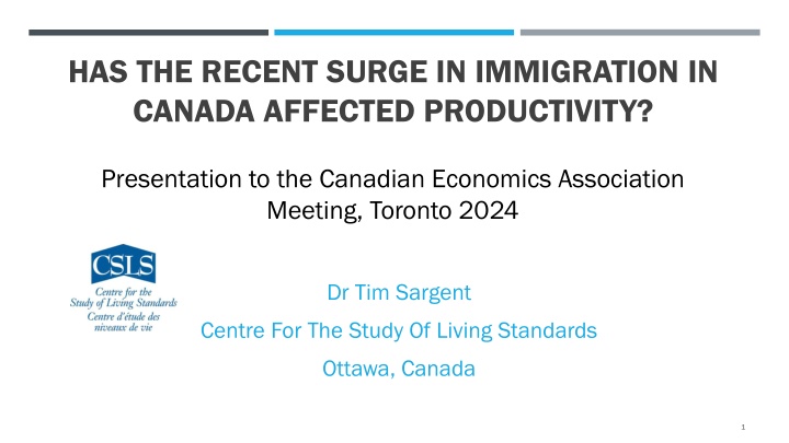 has the recent surge in immigration in canada
