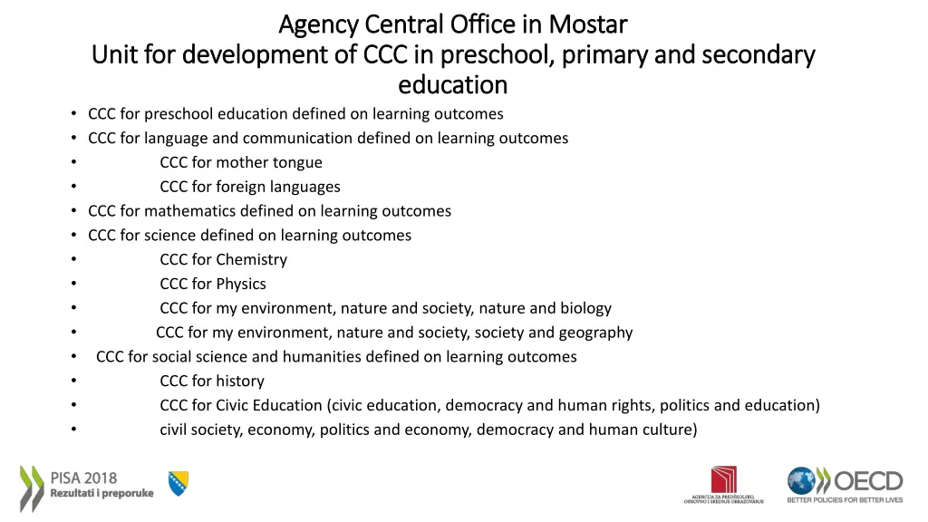 agency central office in mostar agency central
