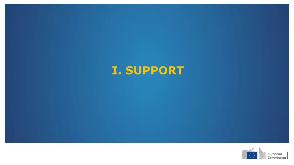 i support