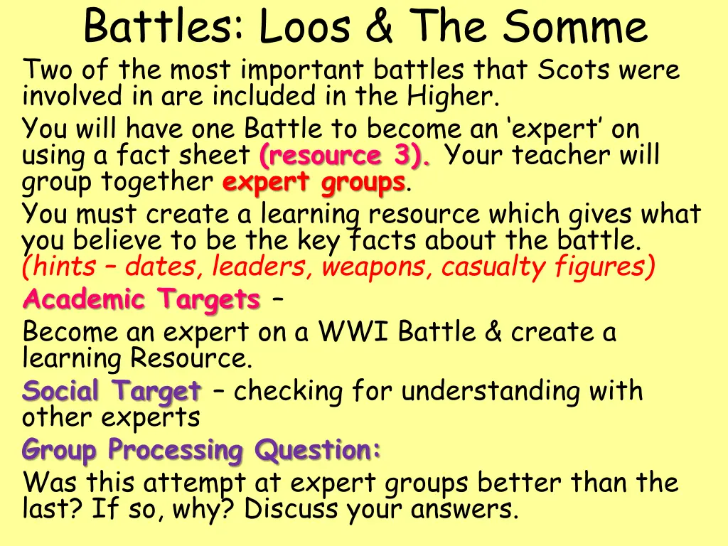 battles loos the somme two of the most important
