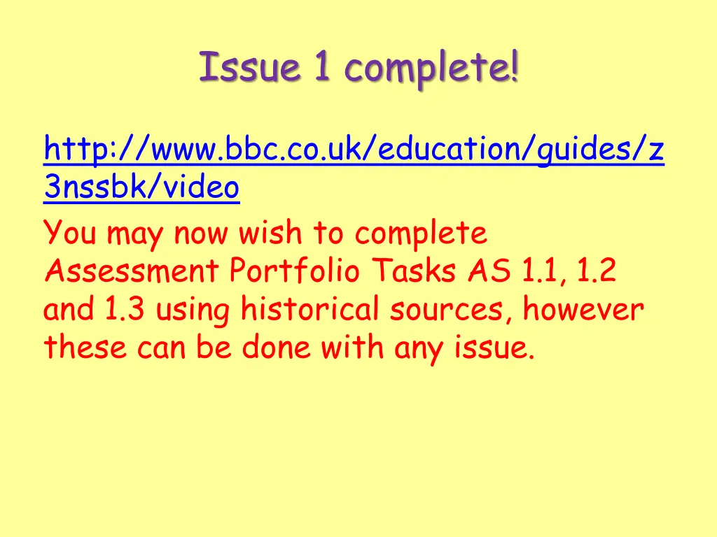 issue 1 complete