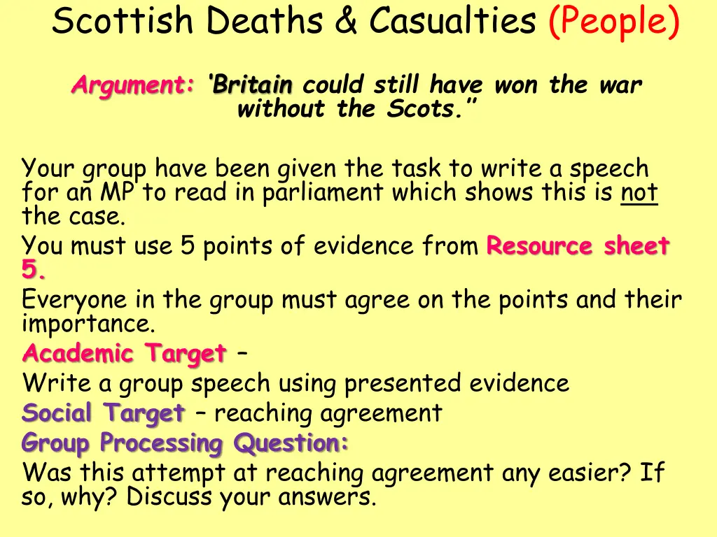scottish deaths casualties people