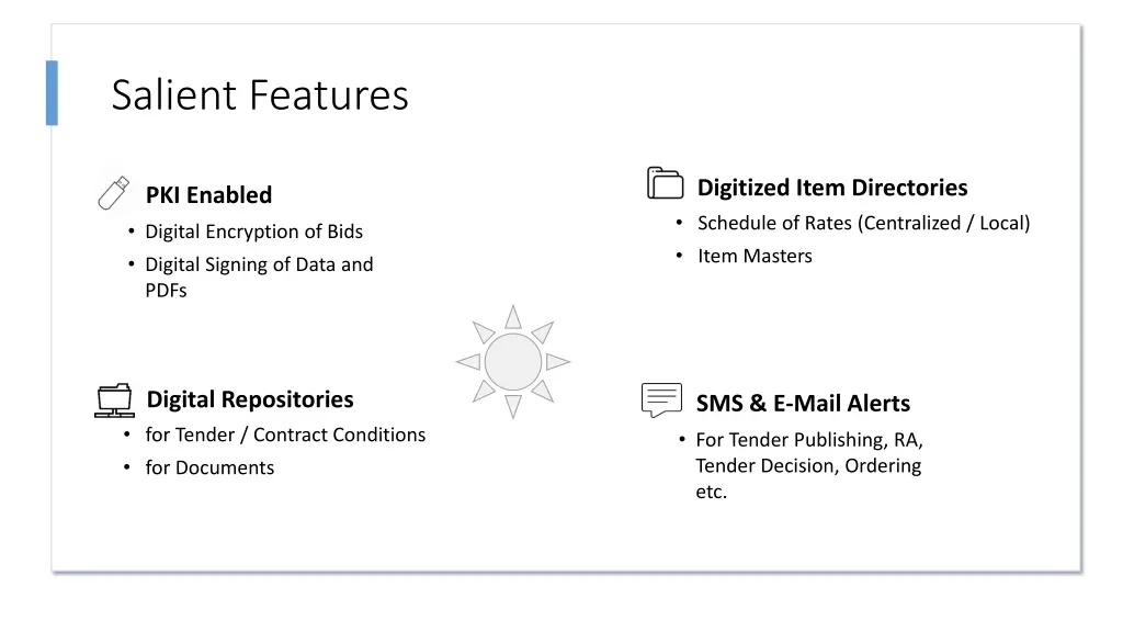 salient features