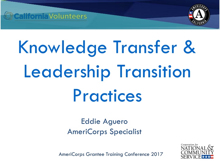 americorps advantage californiavolunteers grantee