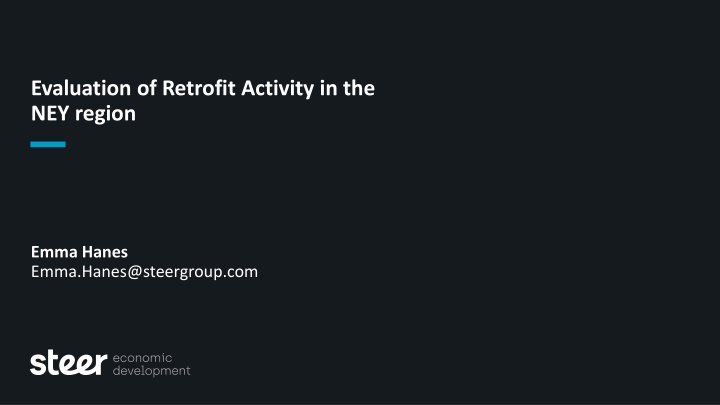 evaluation of retrofit activity in the ney region