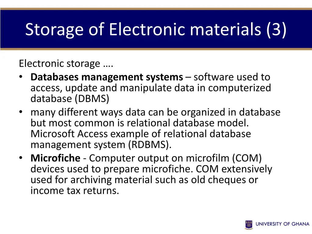 storage of electronic materials 3