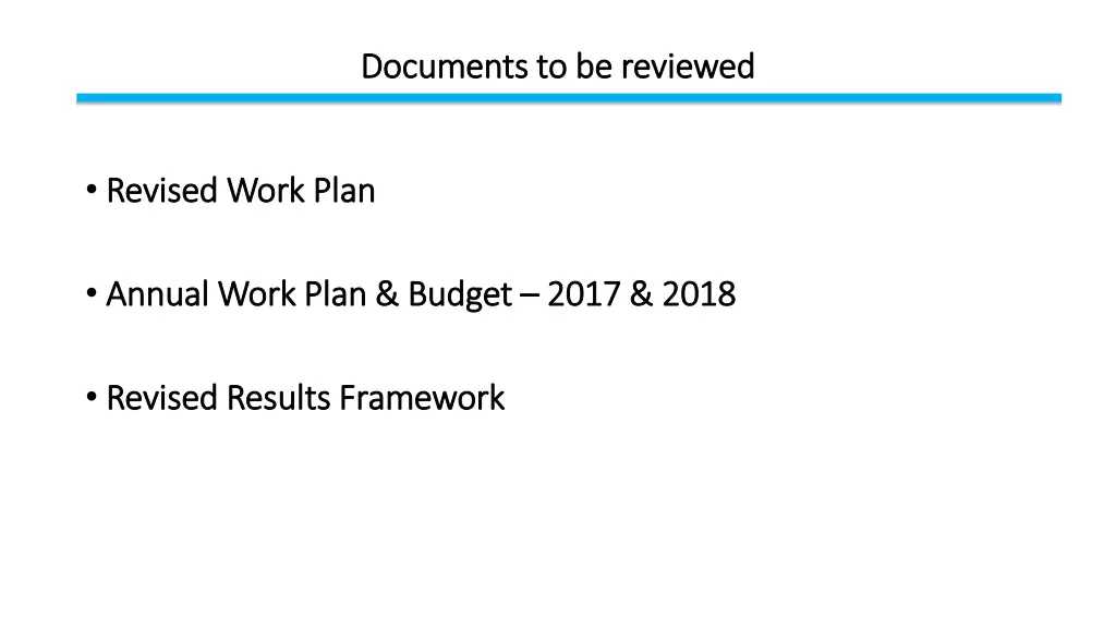 documents to be reviewed documents to be reviewed