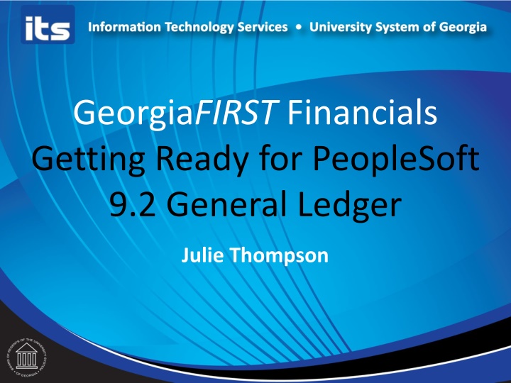 georgia first financials getting ready