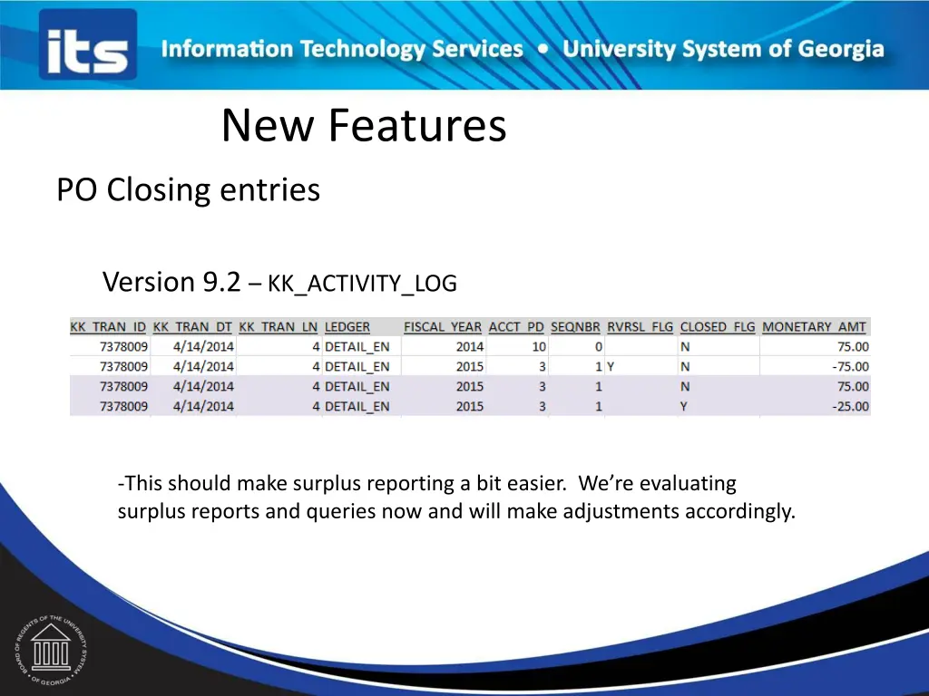 new features 9