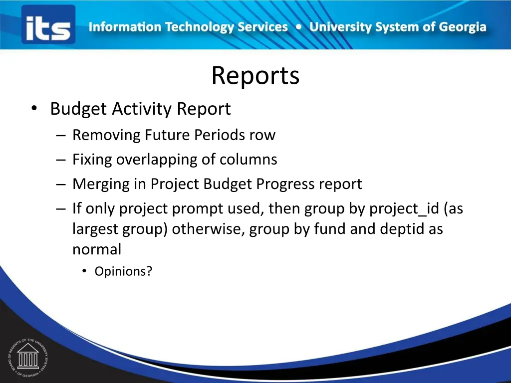reports