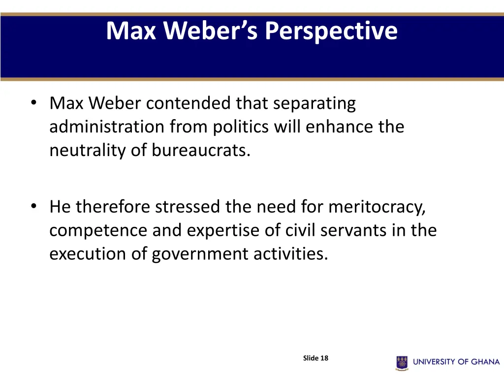 max weber s perspective