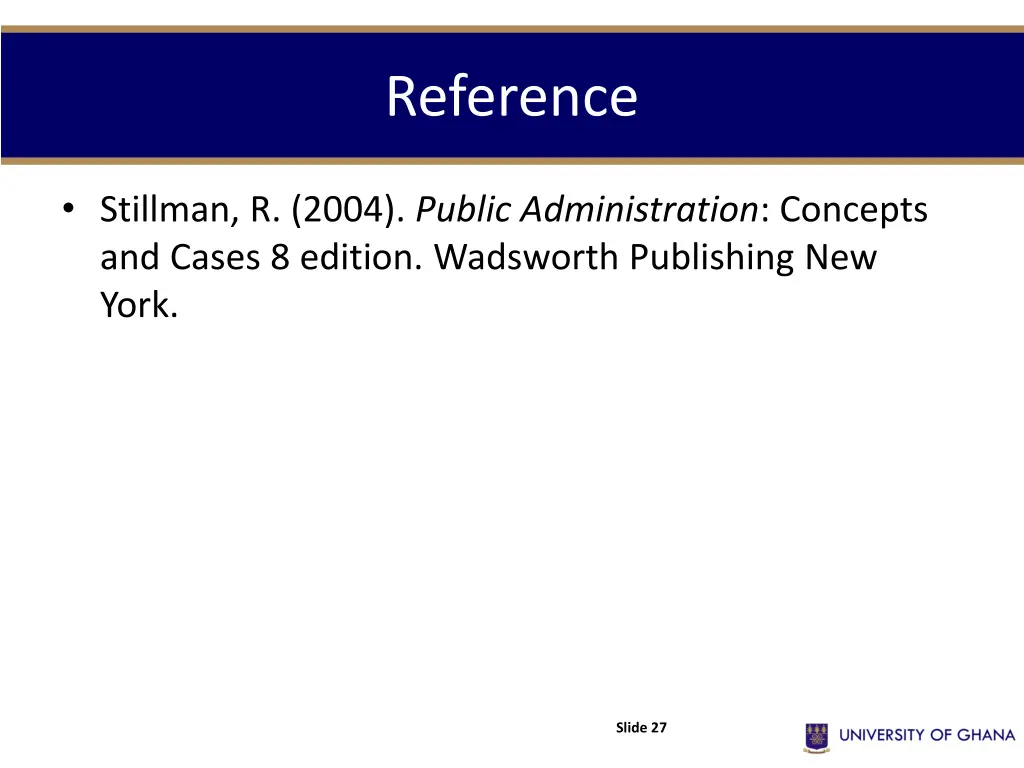 reference