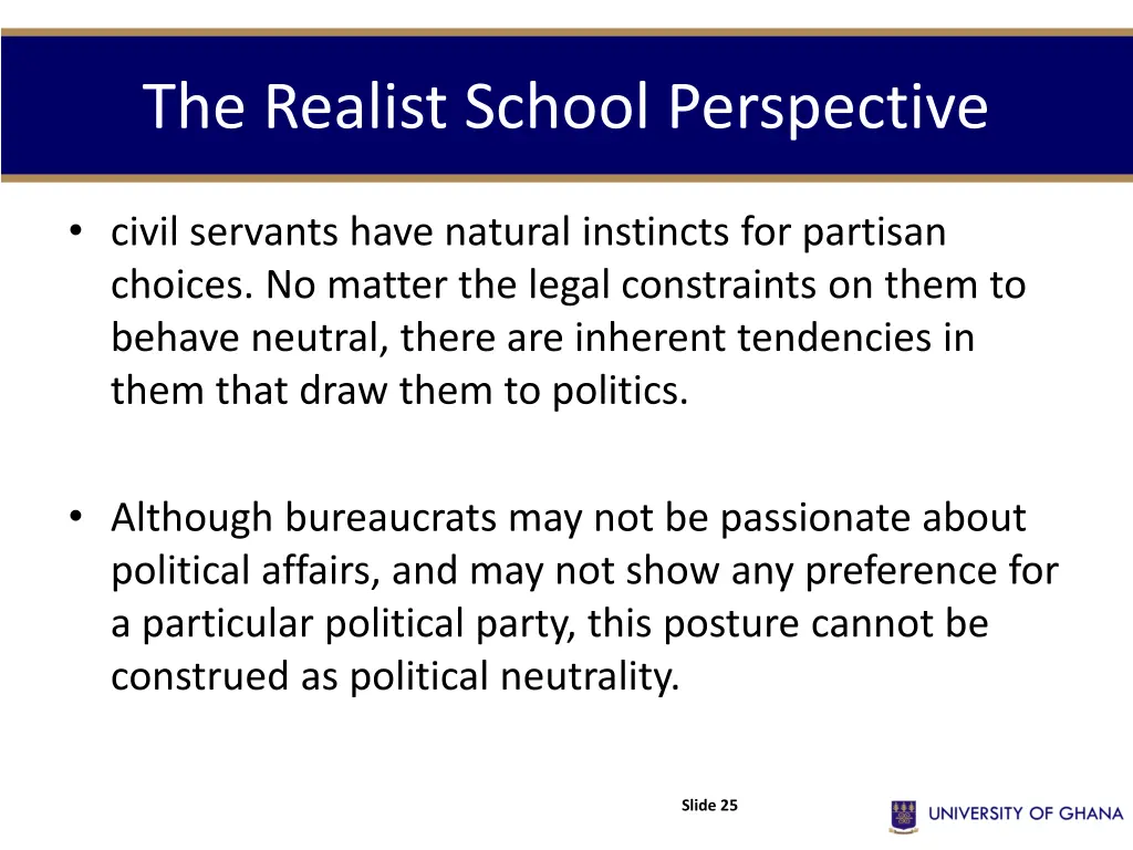 the realist school perspective 1