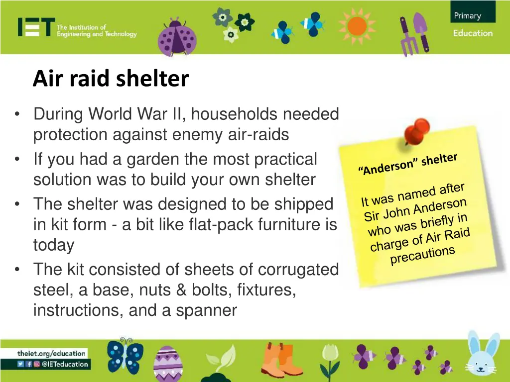 air raid shelter