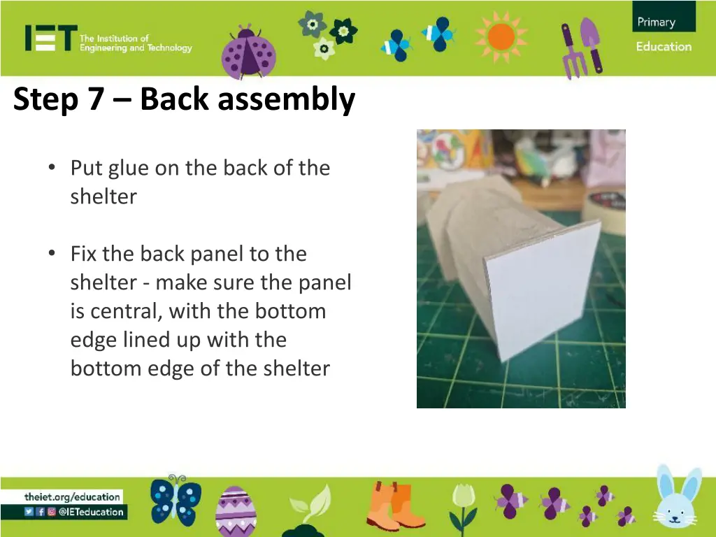 step 7 back assembly