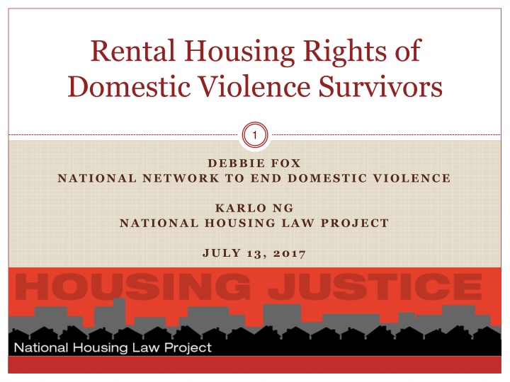 rental housing rights of domestic violence