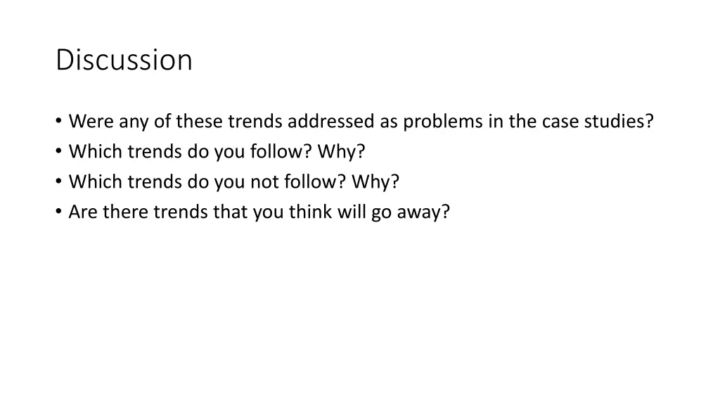 discussion