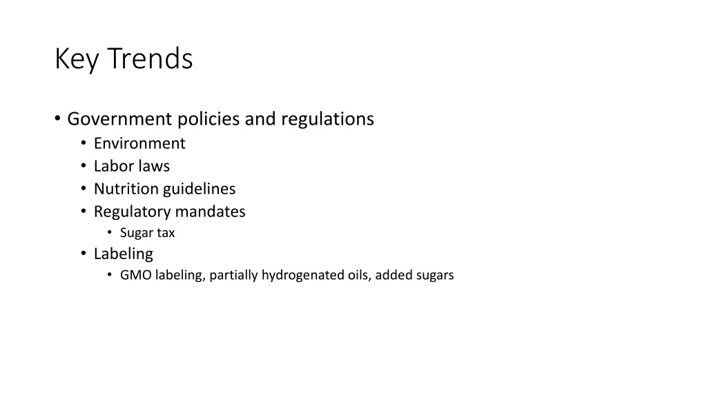 key trends 1