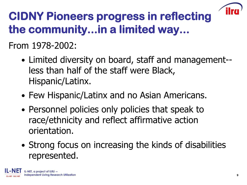 cidny pioneers progress in reflecting cidny