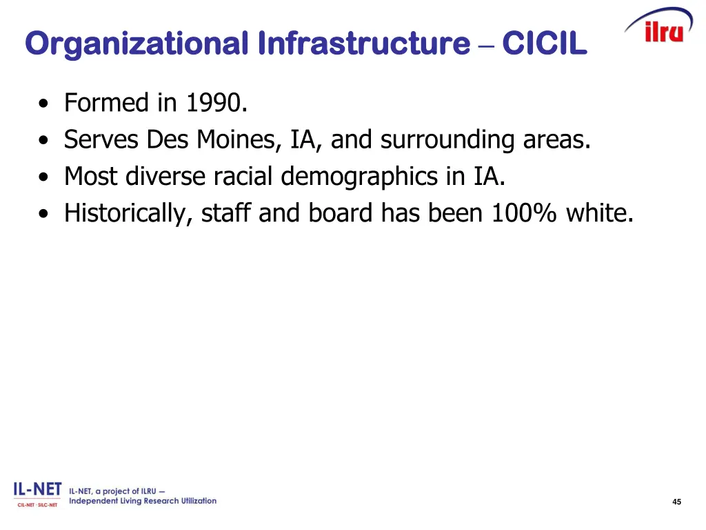organizational organizational infrastructure