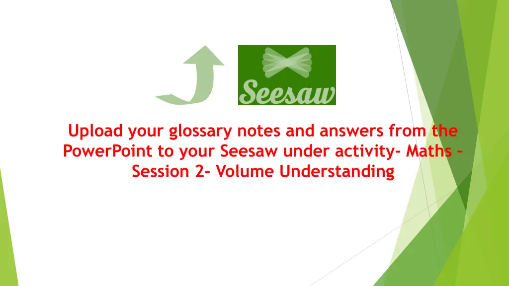 upload your glossary notes and answers from
