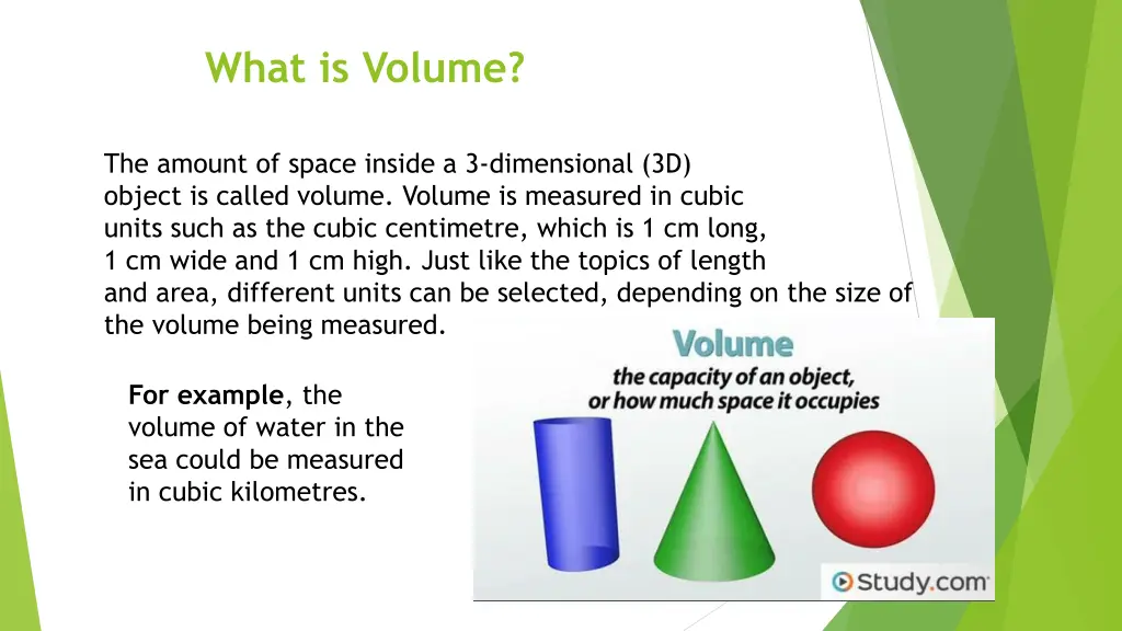 what is volume