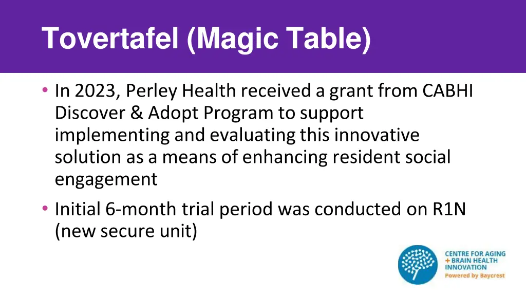 tovertafel magic table