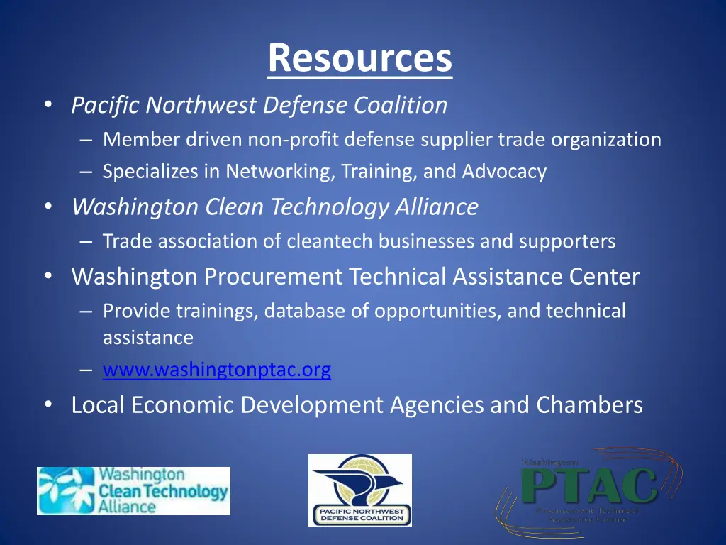 resources