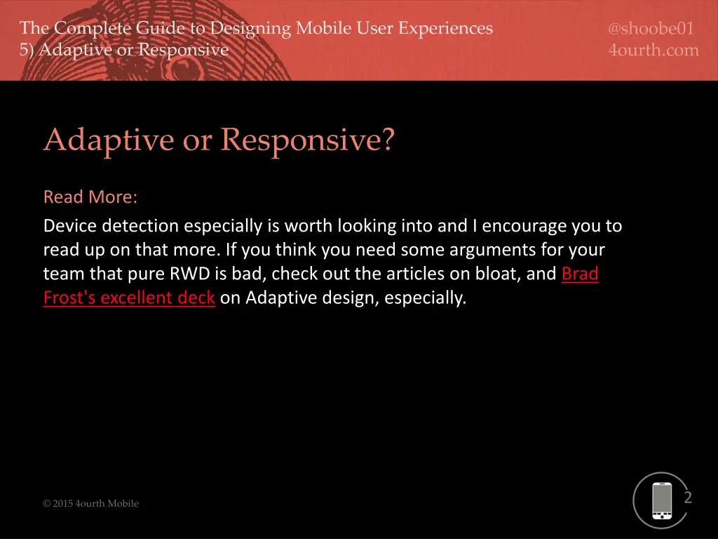 adaptive or responsive