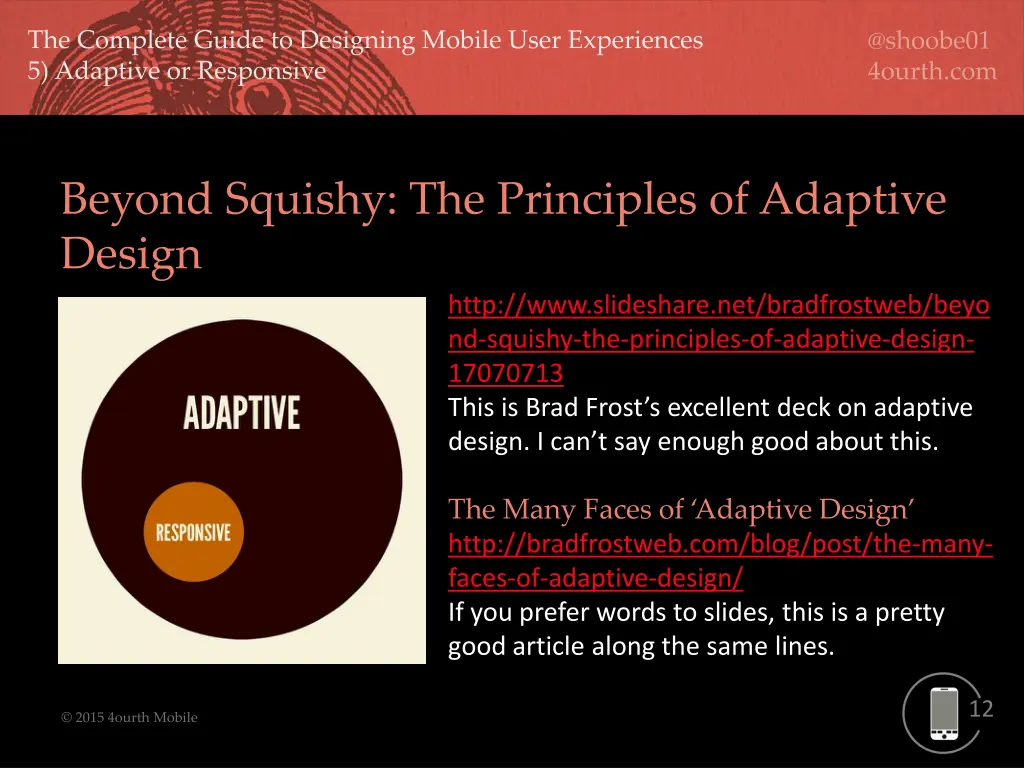 beyond squishy the principles of adaptive design