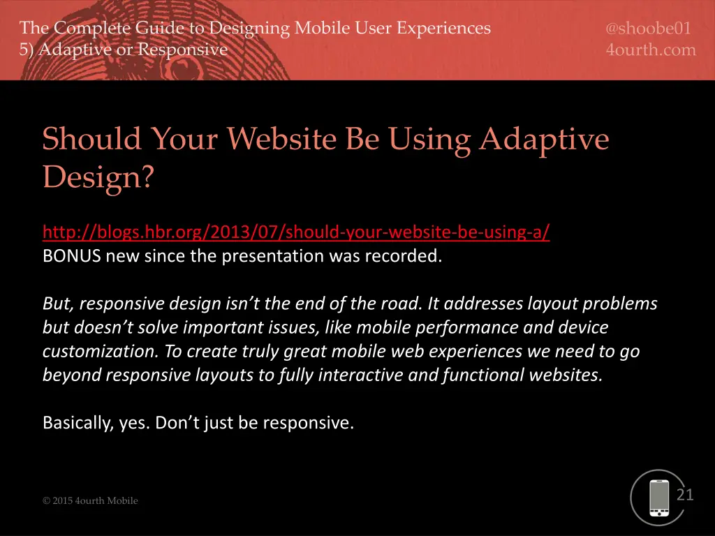 should your website be using adaptive design