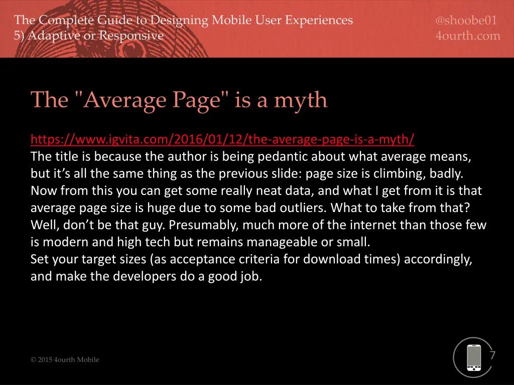 the average page is a myth