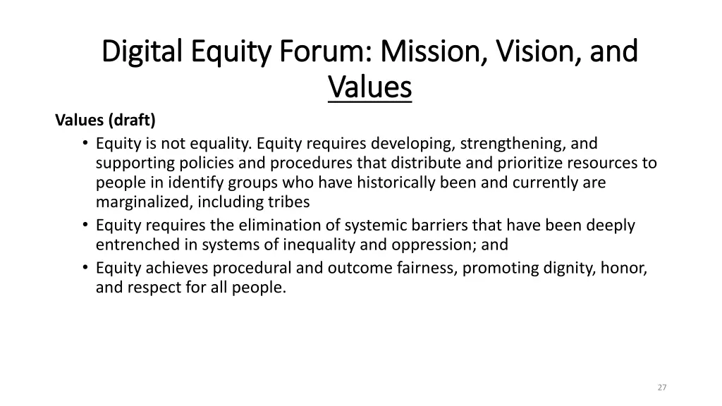digital equity forum mission vision and digital 2