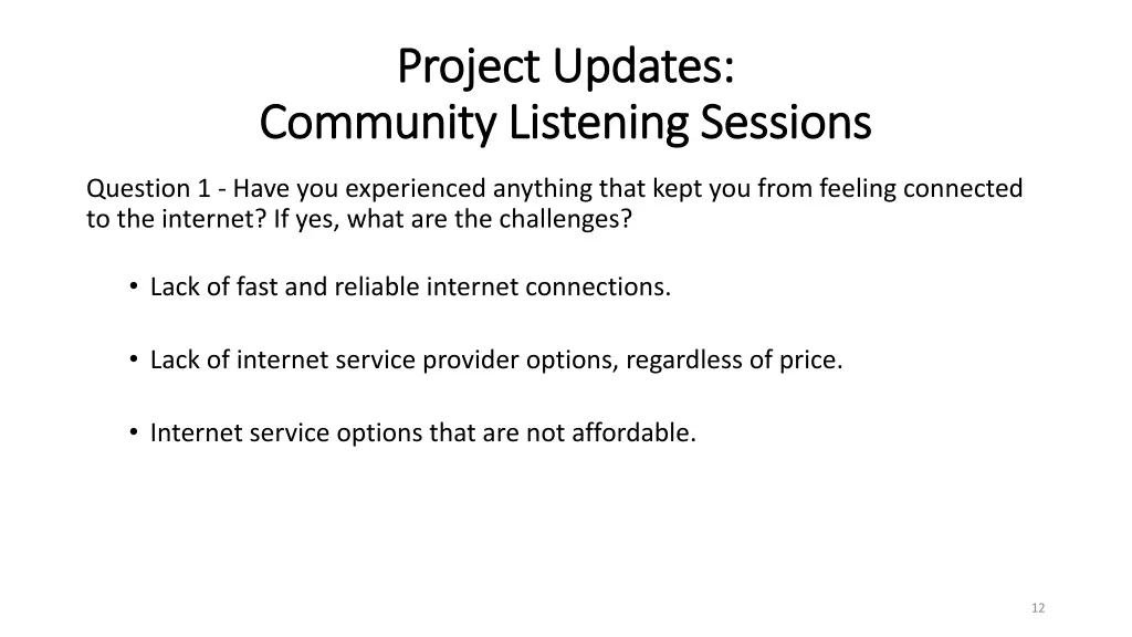 project updates project updates community 1