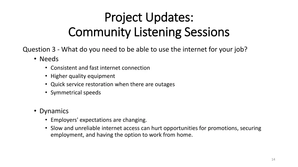 project updates project updates community 3