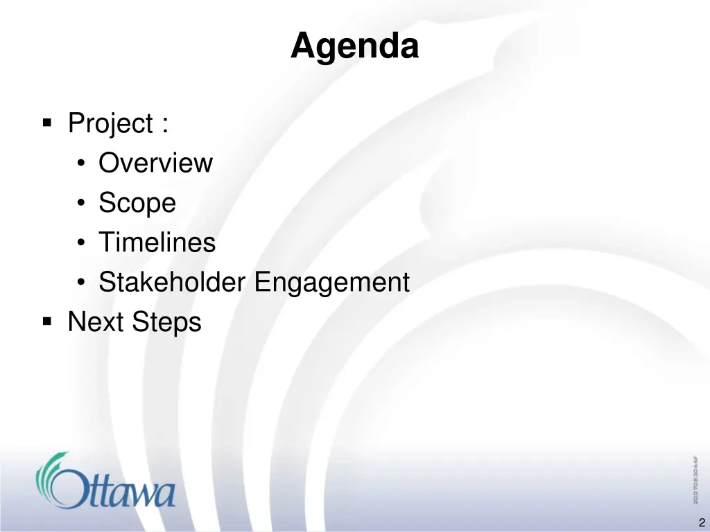 agenda