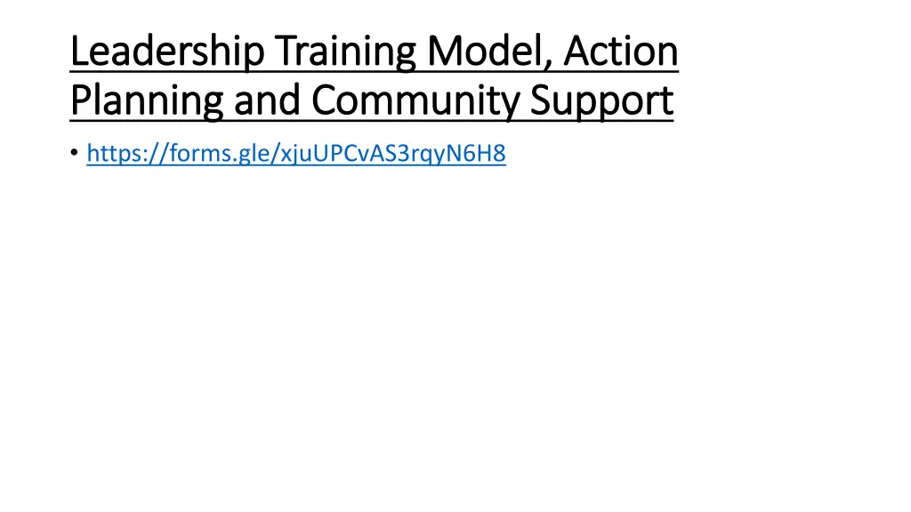leadership training model action leadership 2