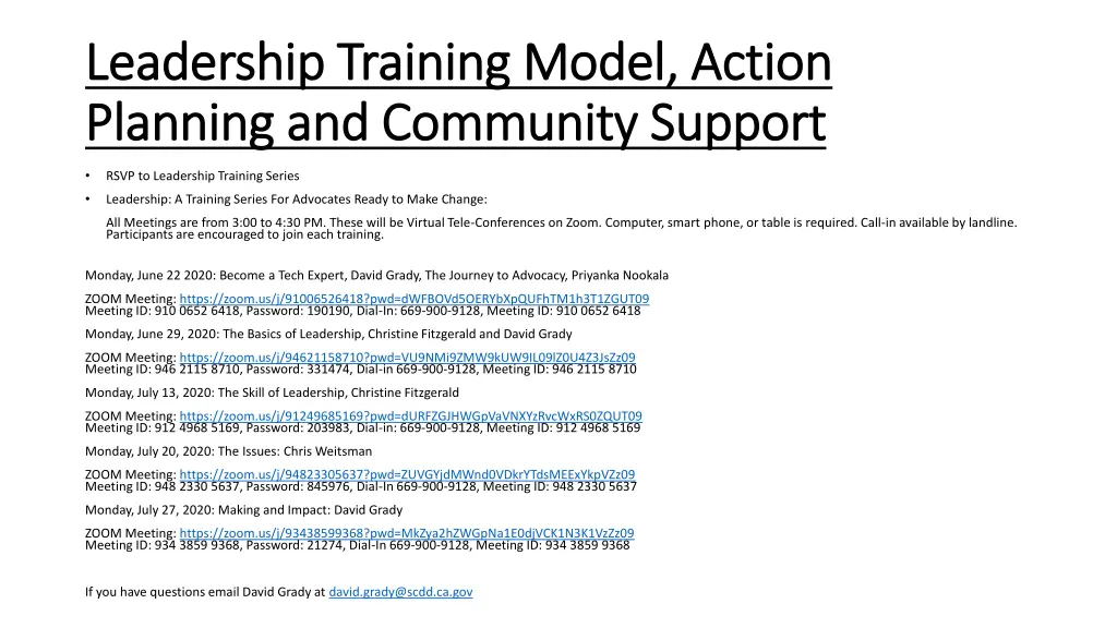 leadership training model action leadership 3