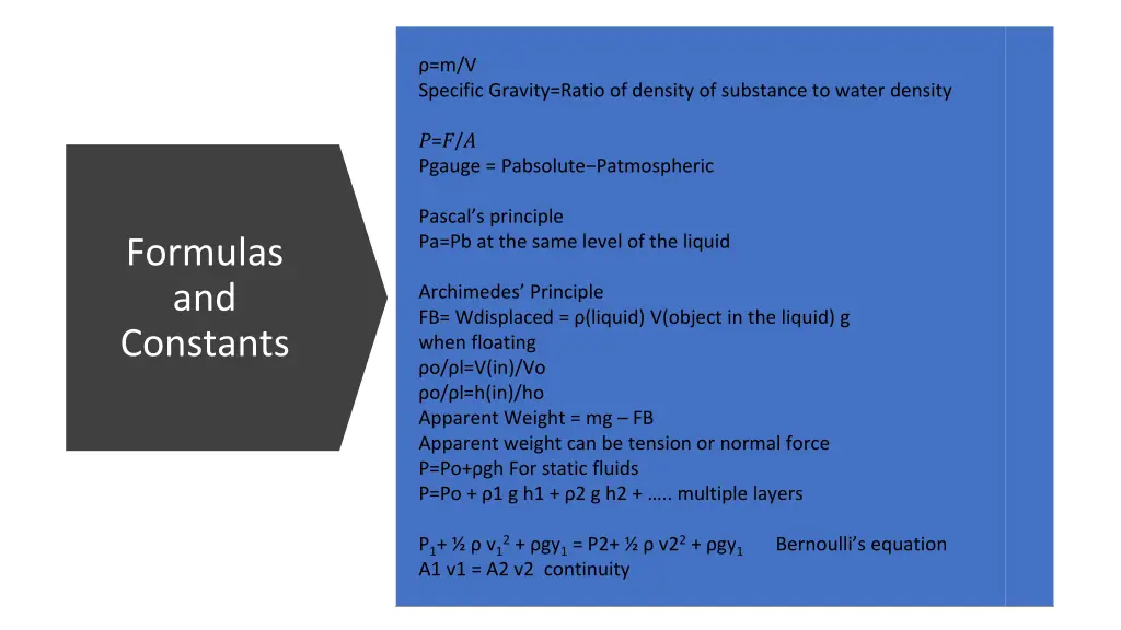 m v specific gravity ratio of density