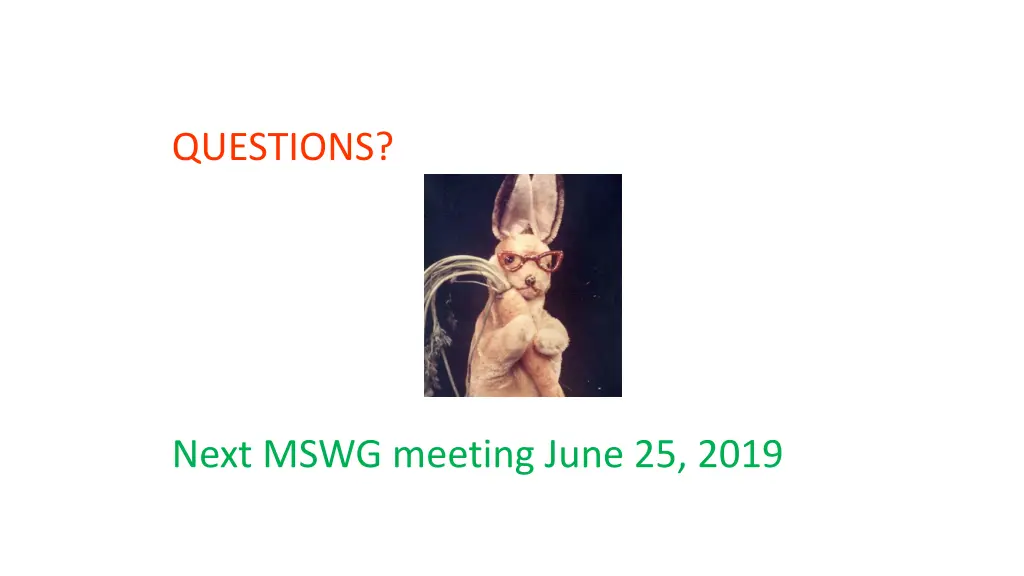 questions