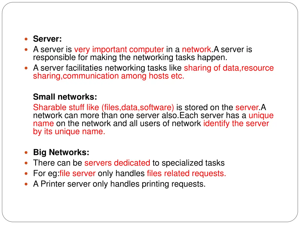 server a server is very important computer